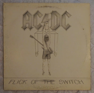 AC-DC Flick Of The Switch (1983) Vinyl 33rpm 80100-1
