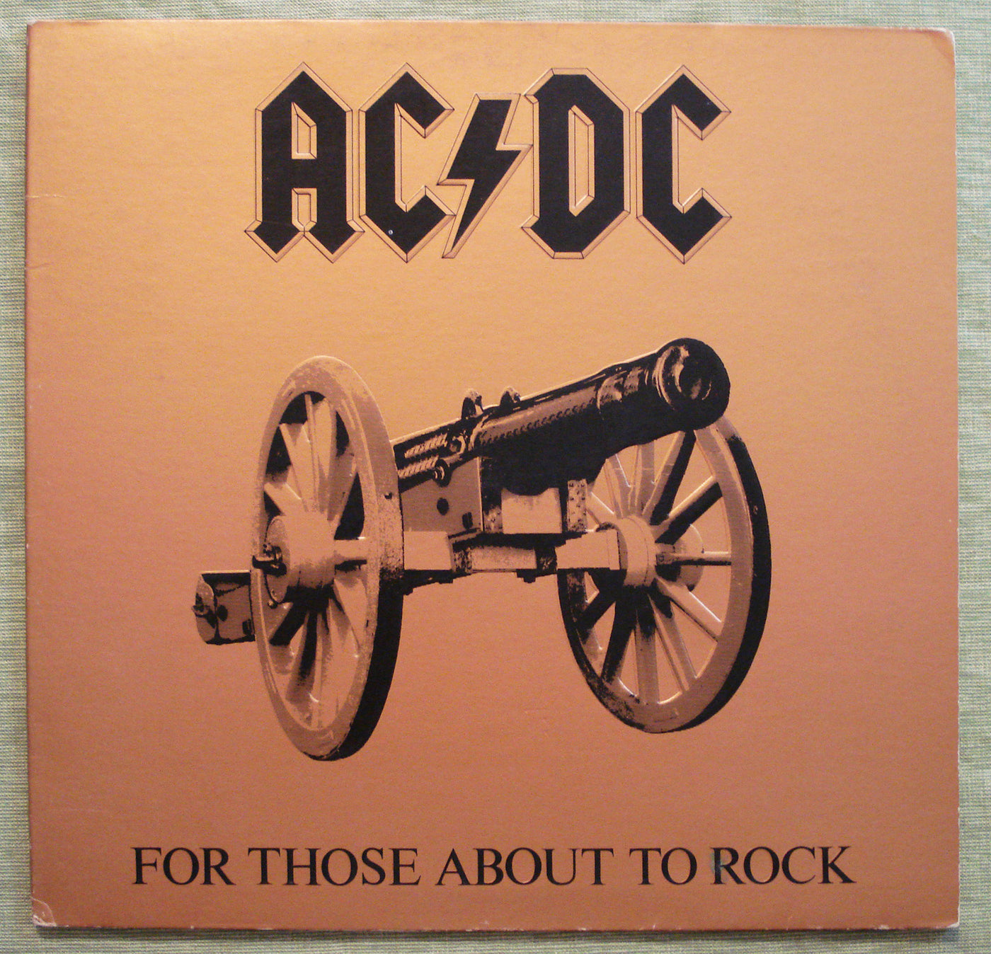 AC-DC For Those About To Rock (1981) Vinyl LP 33rpm SD11111
