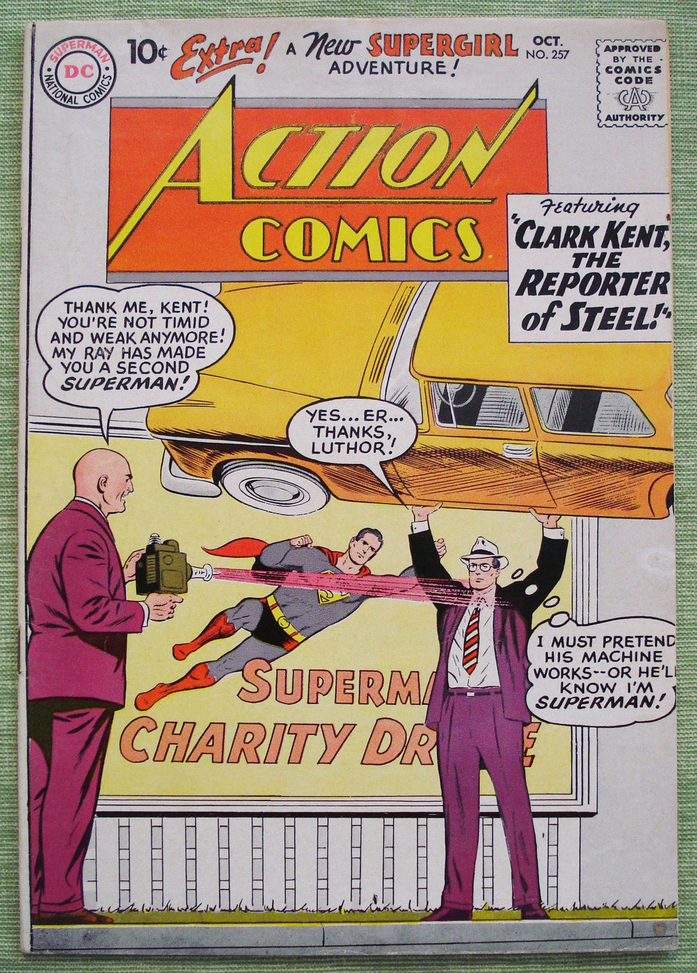 Action Comics #257 DC Comics Oct 1959