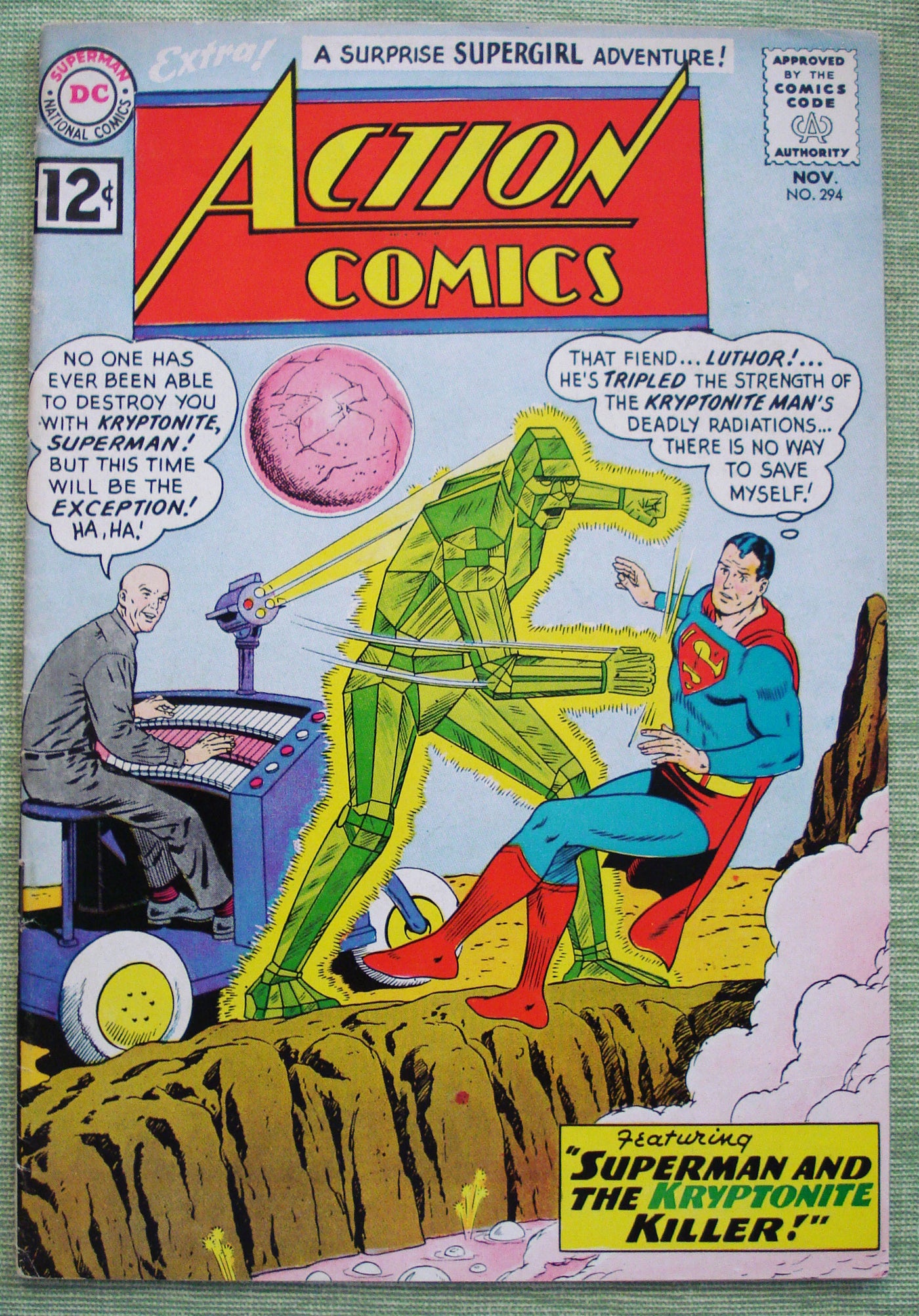 Action Comics #294 DC Comics Nov 1962