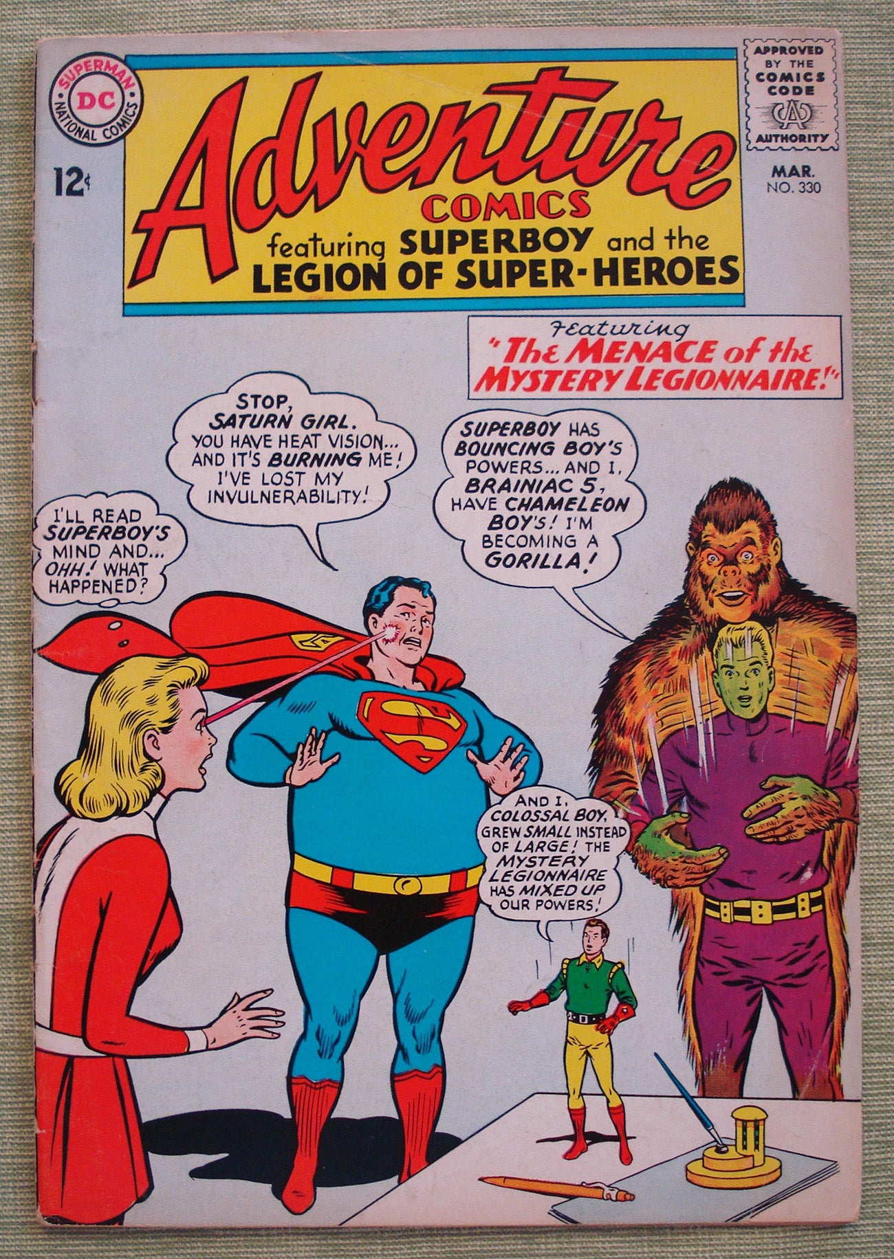 Adventure Comics #330 DC Comics March 1965
