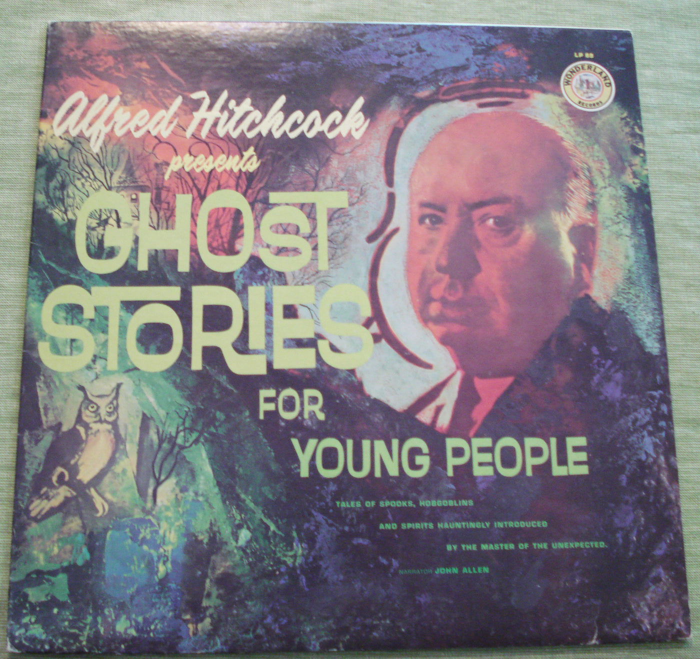 Alfred Hitchcock Presents Ghost Stories For Young People (1962) Vinyl LP 33rpm LP89