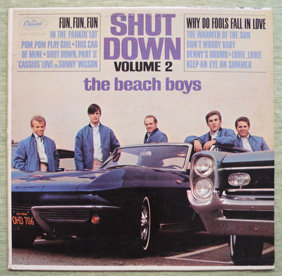 The Beach Boys Shutdown Volume 2 Vinyl LP 33rpm T2027