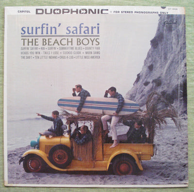 The Beach Boys Surfin' Safari Vinyl LP 33rpm DT1808