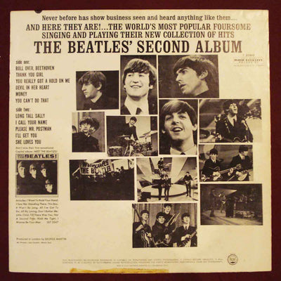 The Beatles - The Beatles Second Album (1964) Vinyl LP 33rpm T2080