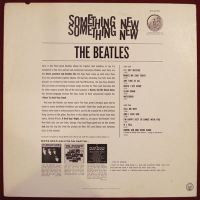 The Beatles - Something New (1964) Vinyl LP 33rpm ST2108