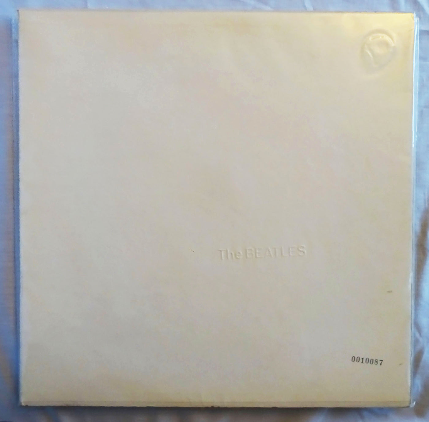 The Beatles - The White Album #10087 (1968) Vinyl LP 33rpm SWBO101