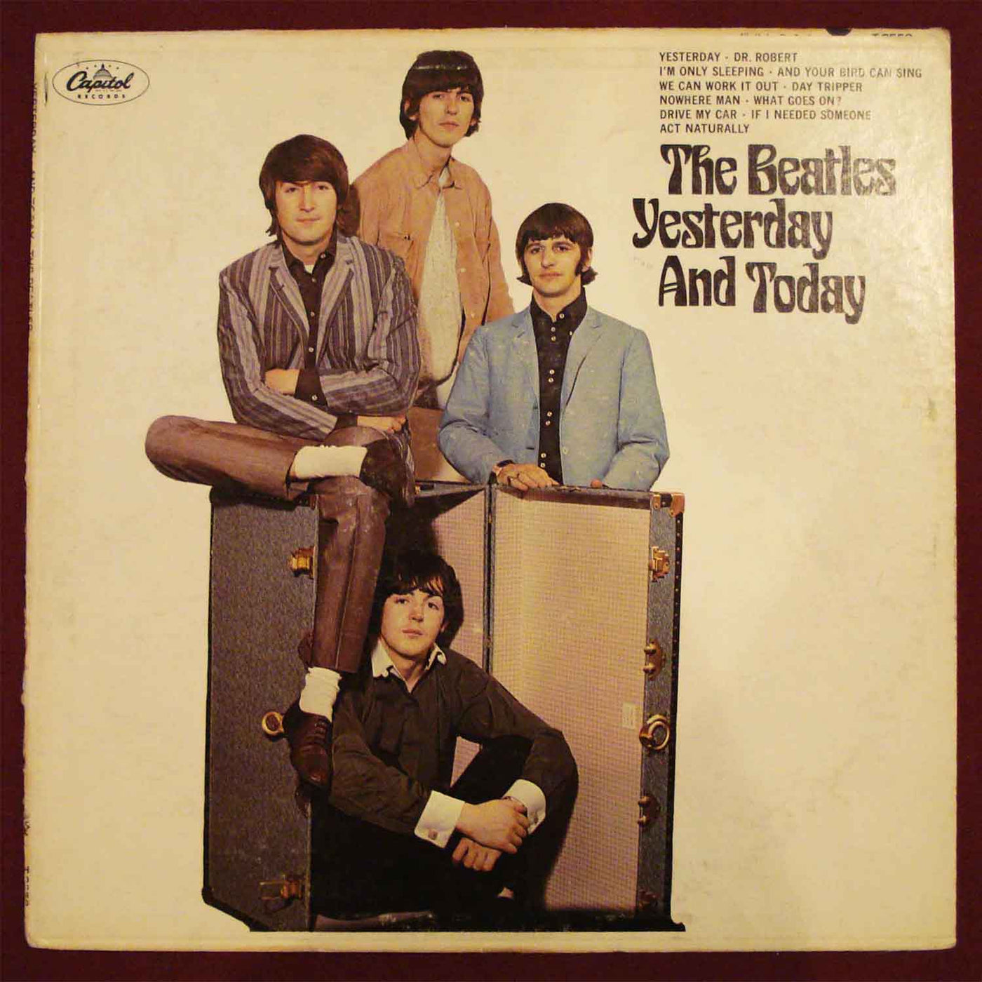 The Beatles - Yesterday and Today 2nd State Butcher Block Cover (1966), Vinyl LP 33rpm, T2553