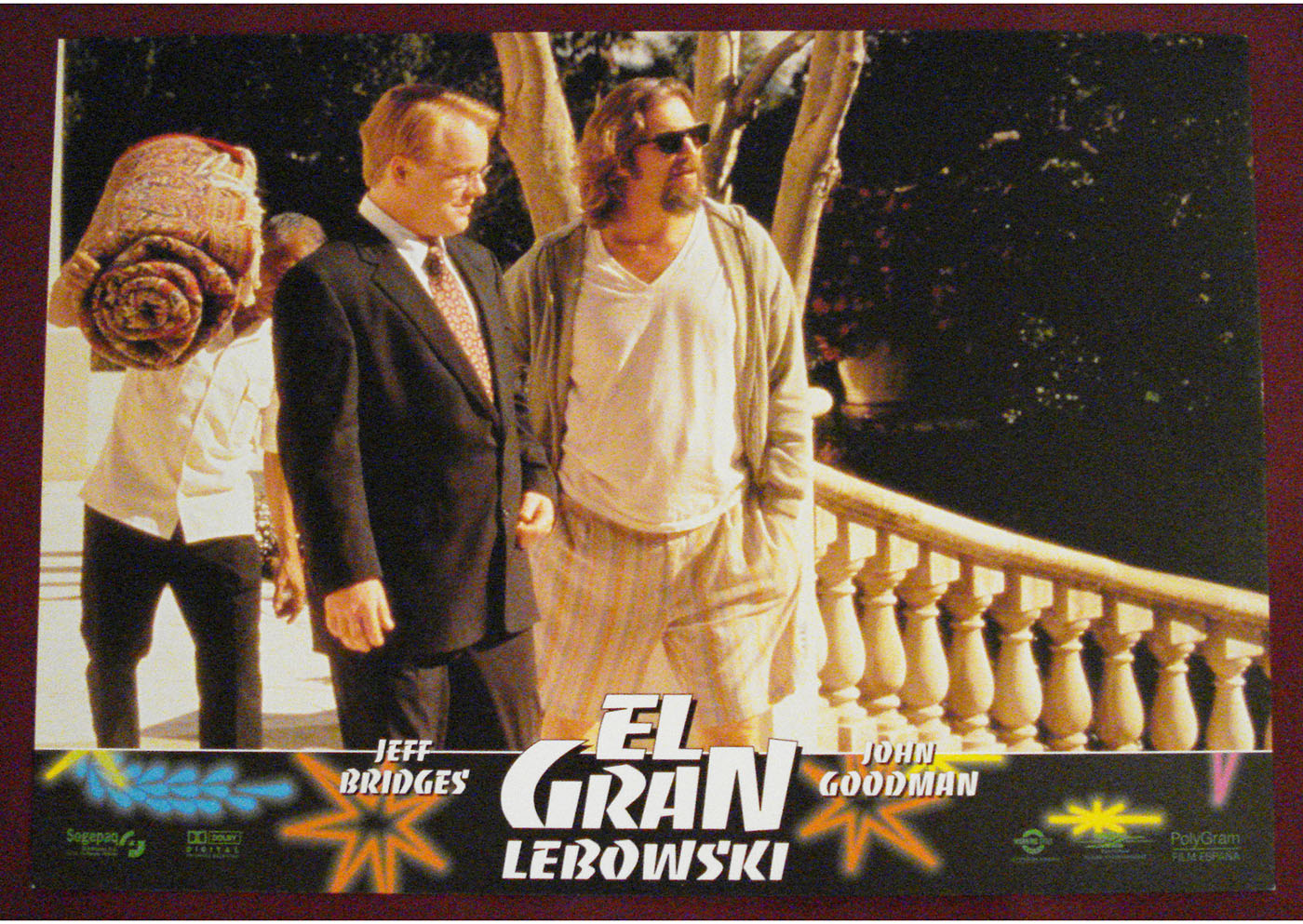 The Big Lebowski - El Gran Lebowski (1998) Set Of 10 Lobby Cards (Fine condition) Coen Brothers, Jeff Bridges, John Goodman