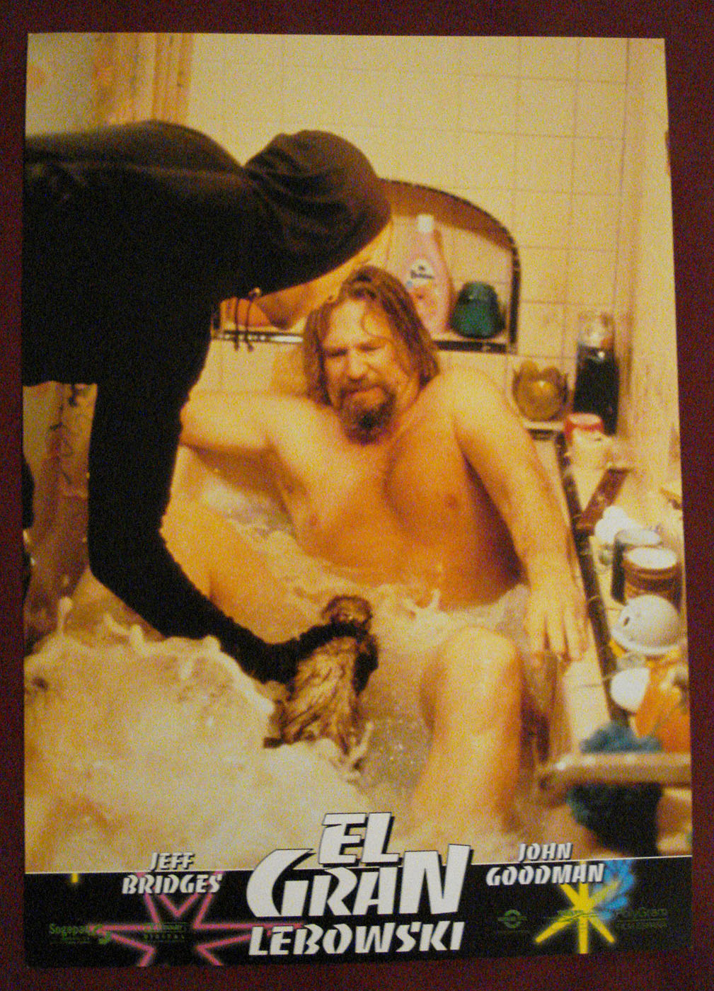 The Big Lebowski - El Gran Lebowski (1998) Set Of 10 Lobby Cards (Fine condition) Coen Brothers, Jeff Bridges, John Goodman