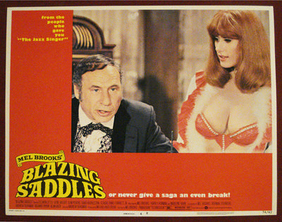 Blazing Saddles (1974) Lobby Card (Fine condition) Mel Brooks, Gene Wilder, Cleavon Little (set of 8)