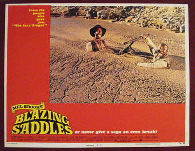 Blazing Saddles (1974) Lobby Card (Fine condition) Mel Brooks, Gene Wilder, Cleavon Little (set of 8)