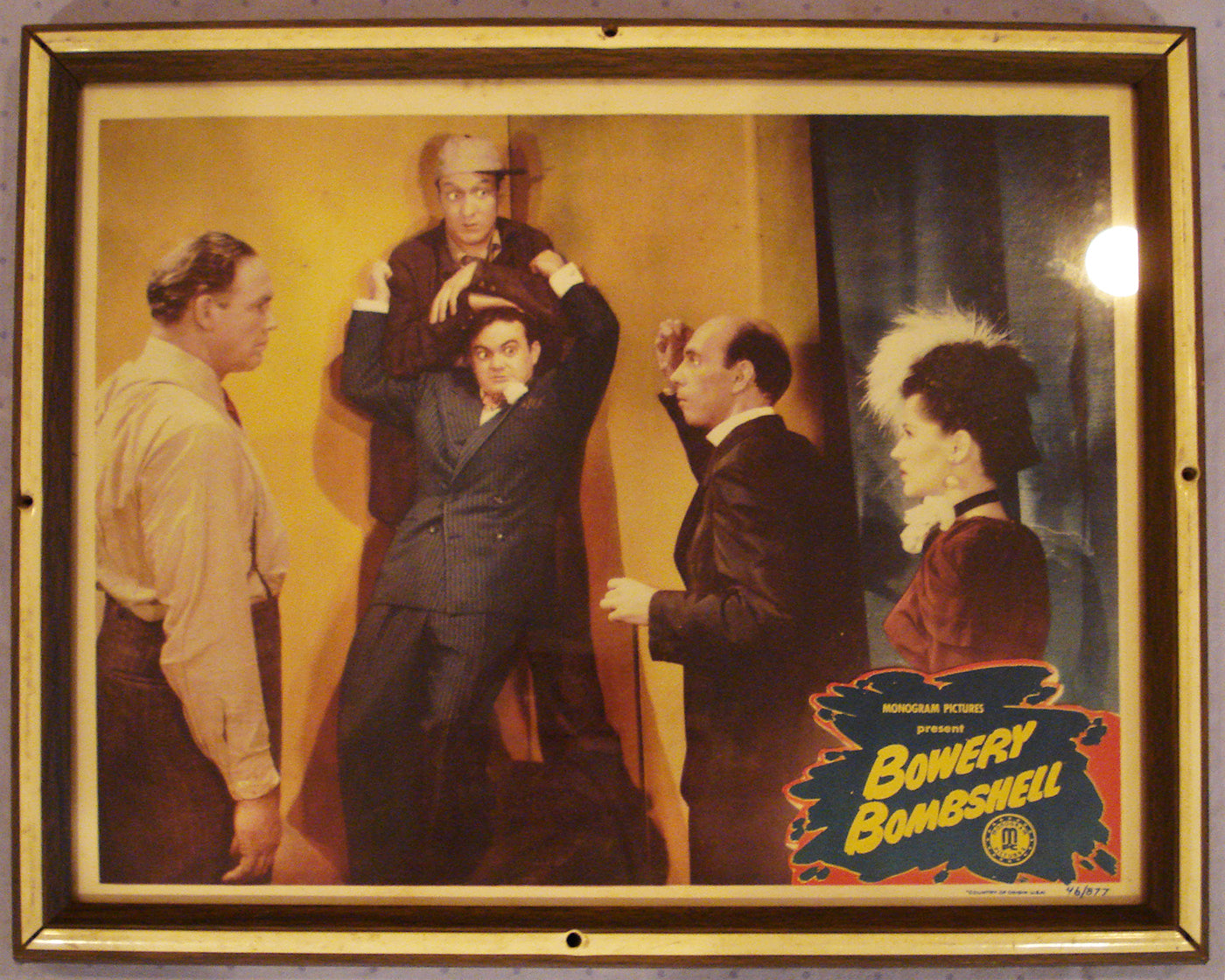 Bowery Bombshell (1946) Original Lobby Card (Fine to Very Fine)  Phil Karlson, Leo Gorcey, Huntz Hall