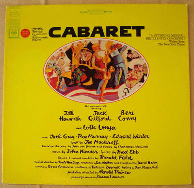 Cabaret - Original Broadway Soundtrack (1966) Vinyl LP 33rpm KOS3040