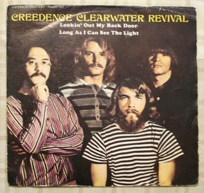 Creedence Clearwater Revival Lookin' Out My Back Door-Long As I Can See The Light Vinyl Record 33rpm M-20 160