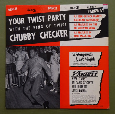 Chubby Checker - Your Dance Party with the King of Twist, Vinyl LP 33rpm P7007