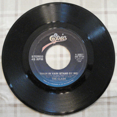 The Clash - London Calling-Train In Vain (1979) Vinyl Single 45rpm 9-50851
