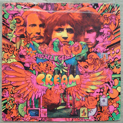 Cream - Disraeli Gears (1967) Vinyl LP 33rpm MOND593003 British Record