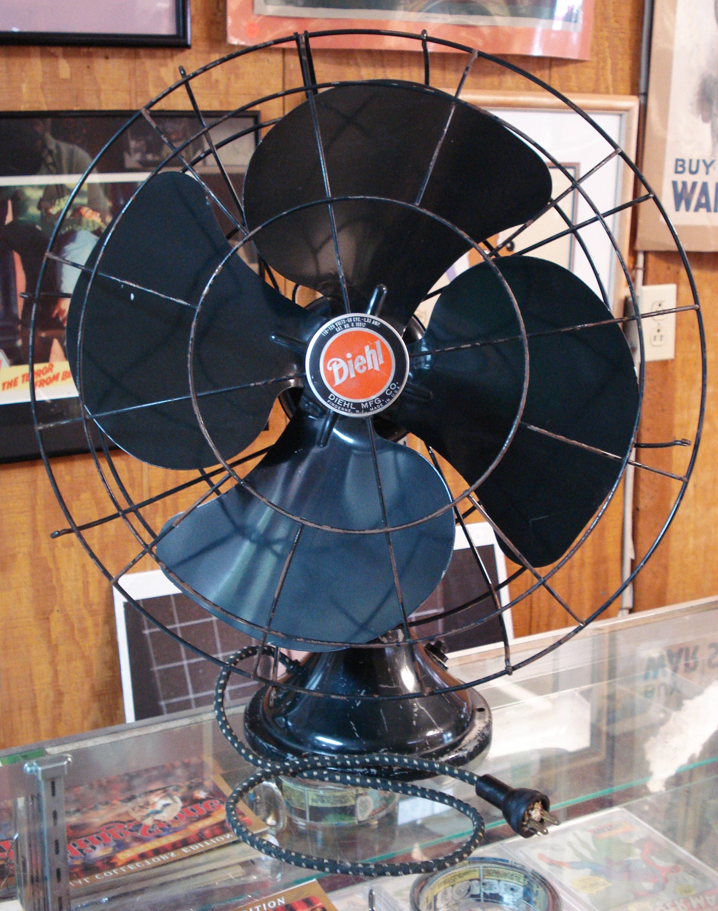 Diehl Electric Fan 1950s