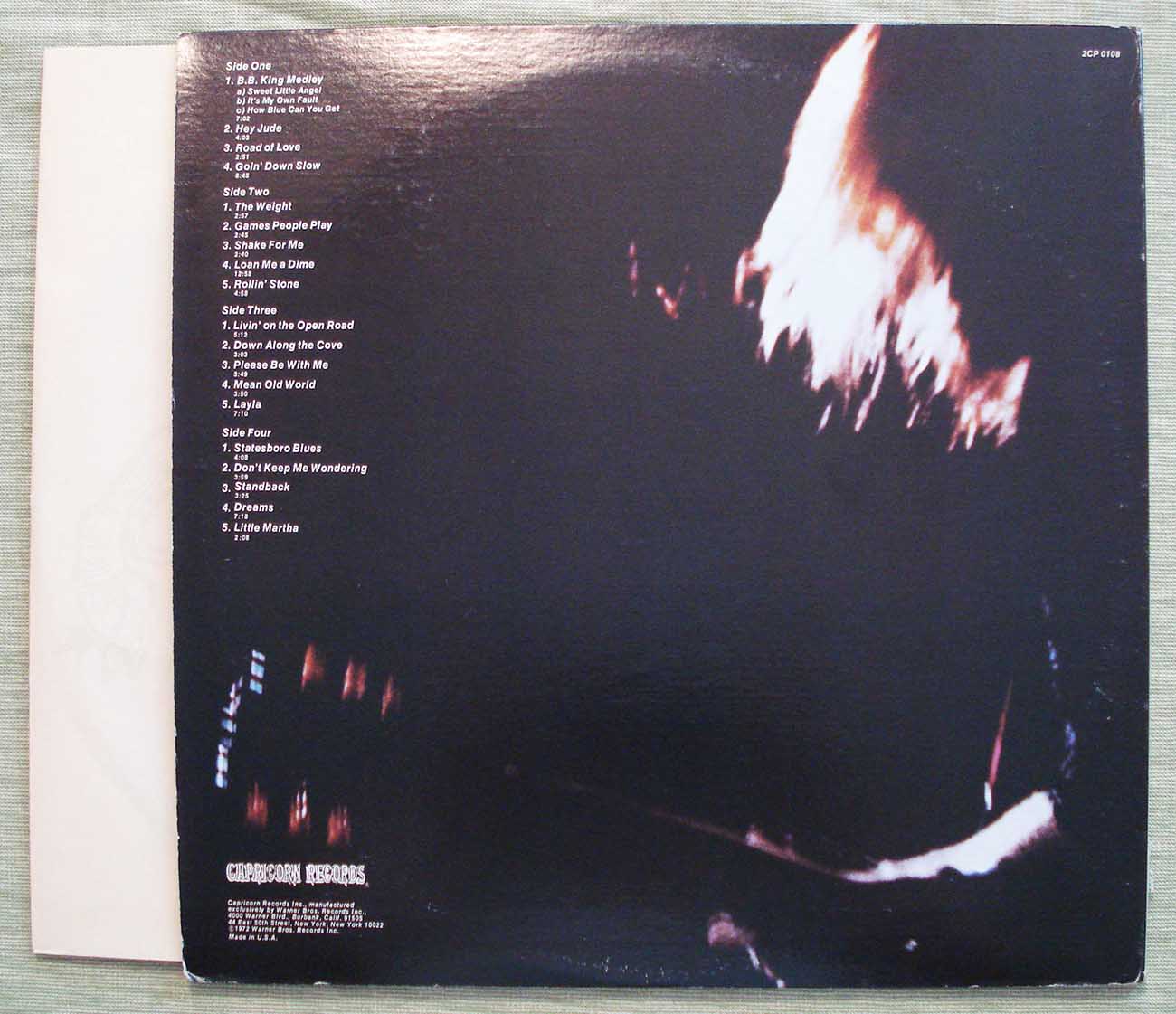 Duane Allman - An Anthology (1972) Vinyl LP 33rpm 2CP0108