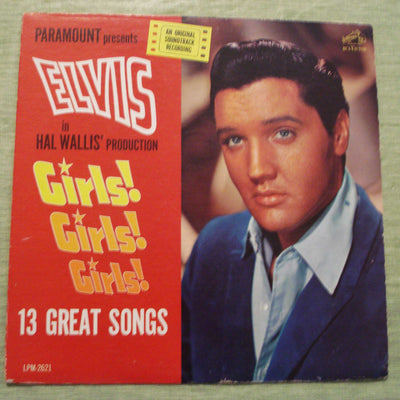 Elvis Presley - Girls Girls Girls Vinyl LP 33rpm LPM-2621