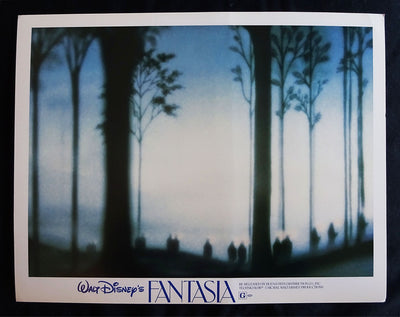 Fantasia Lobby Cards Envelope + 8 (11x14) Full Color Scenes Very Fine Condition Re-Release