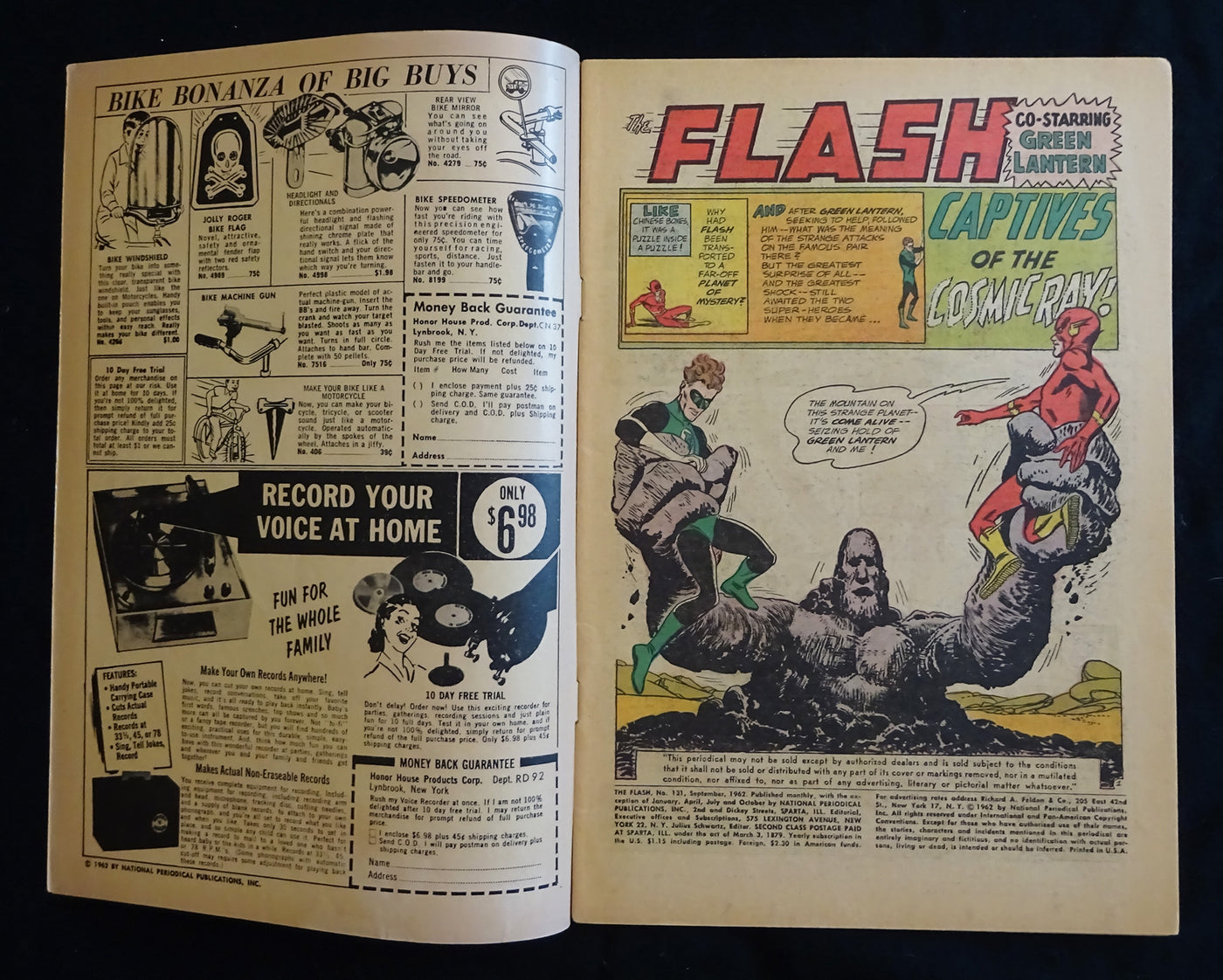 The Flash #131 DC Comics September 1962