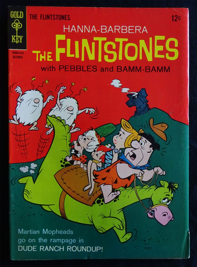 The Flintstones With Pebbles And Bamm-Bamm #30 Gold Key Oct 1965