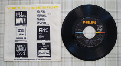 The Four Seasons - Rag Doll-Silence Is Golden (1964) Vinyl Single 45rpm 40211 PHW1-32690