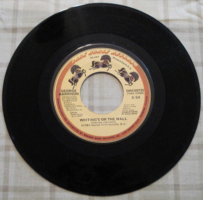 George Harrison - All Those Years Ago-Writing's On The Wall (1981) Vinyl Single 45rpm DRC49725