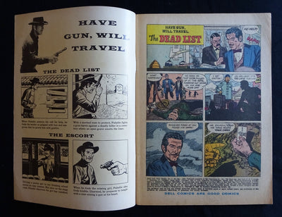 Have Gun, Will Travel #4 Dell Comics Jan-March 1960