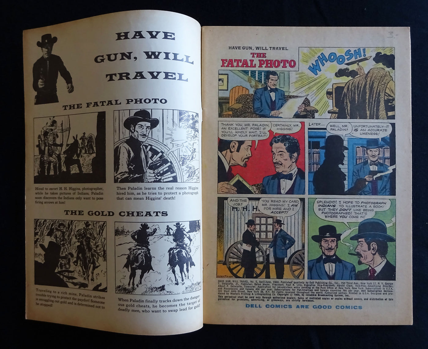 Have Gun, Will Travel #5 Dell Comics April-June 1960