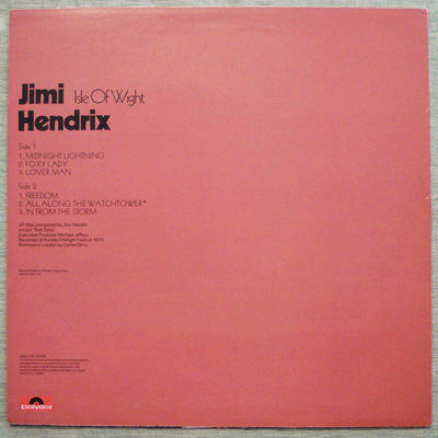 Jimi Hendrix - Isle of Wight (1971) Vinyl LP 33rpm 2302016