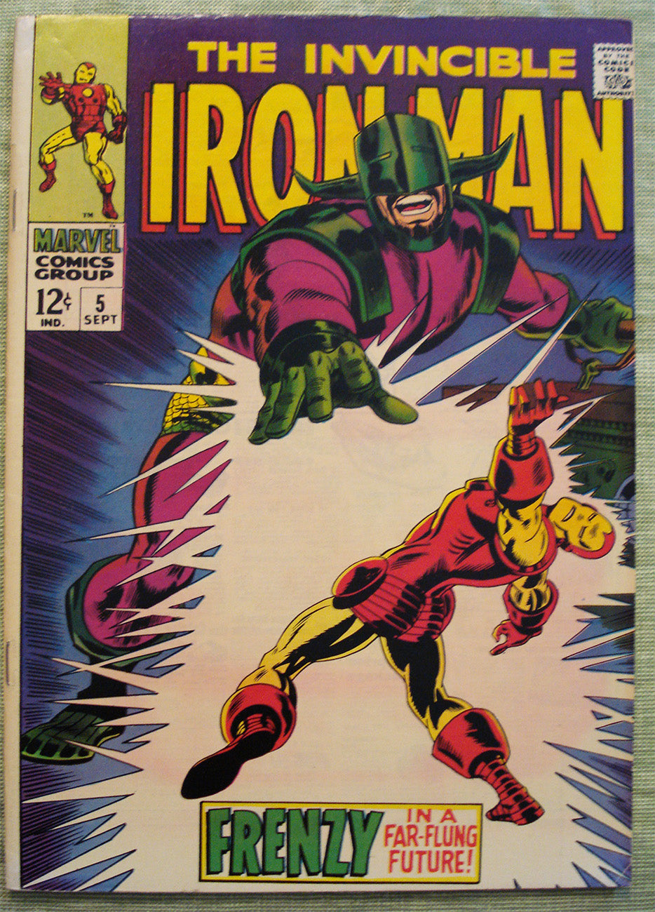 The Invincible Iron Man #5 Marvel Comics September 1968