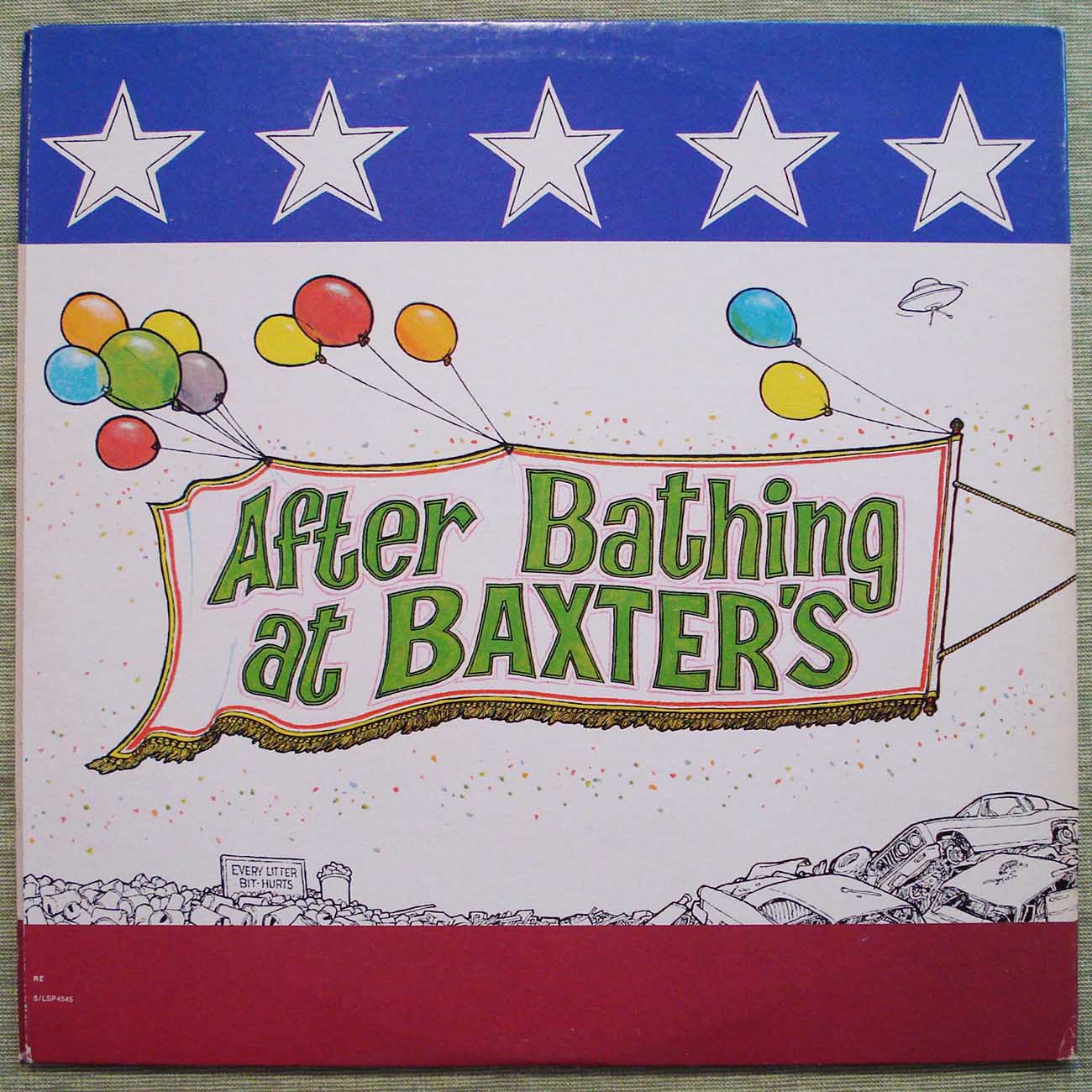 Jefferson Airplane - After Bathing at Baxter's (1967) Vinyl LP 33rpm LSP-4545