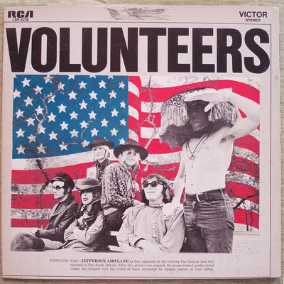 Jefferson Airplane - Volunteers (1969) Vinyl LP 33rpm LSP-4238
