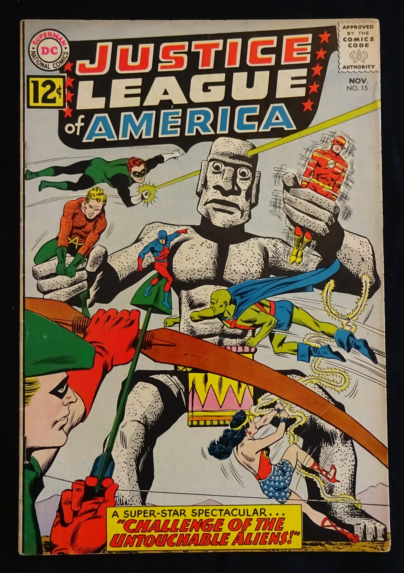 Justice League Of America #15 DC Comics November 1962