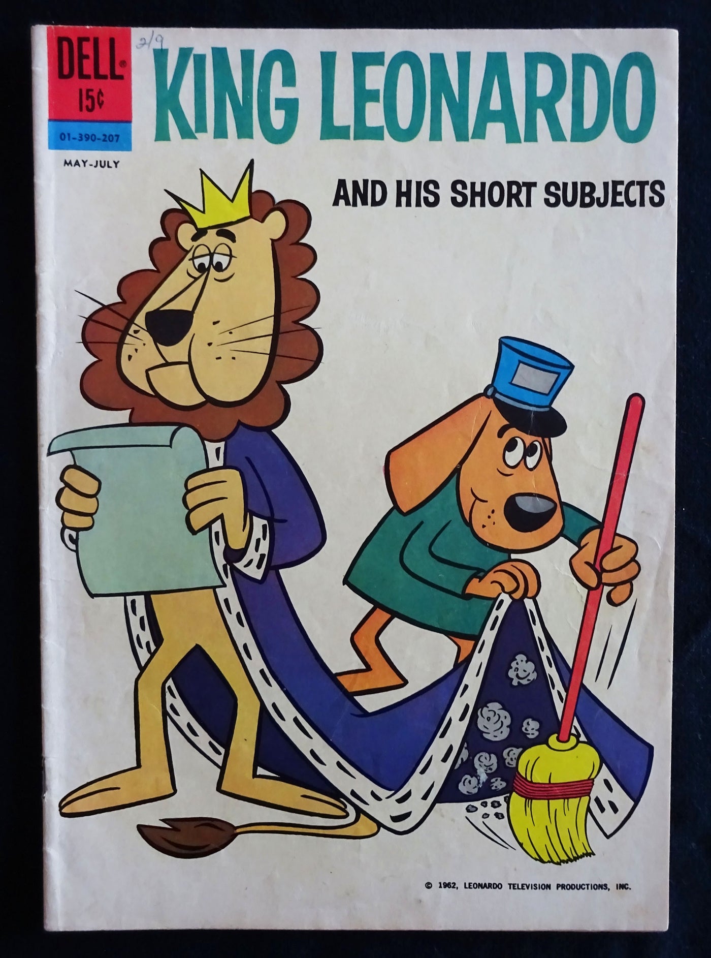King Leonardo And His Short Subjects #01390-207 Dell Comics May-July 1962