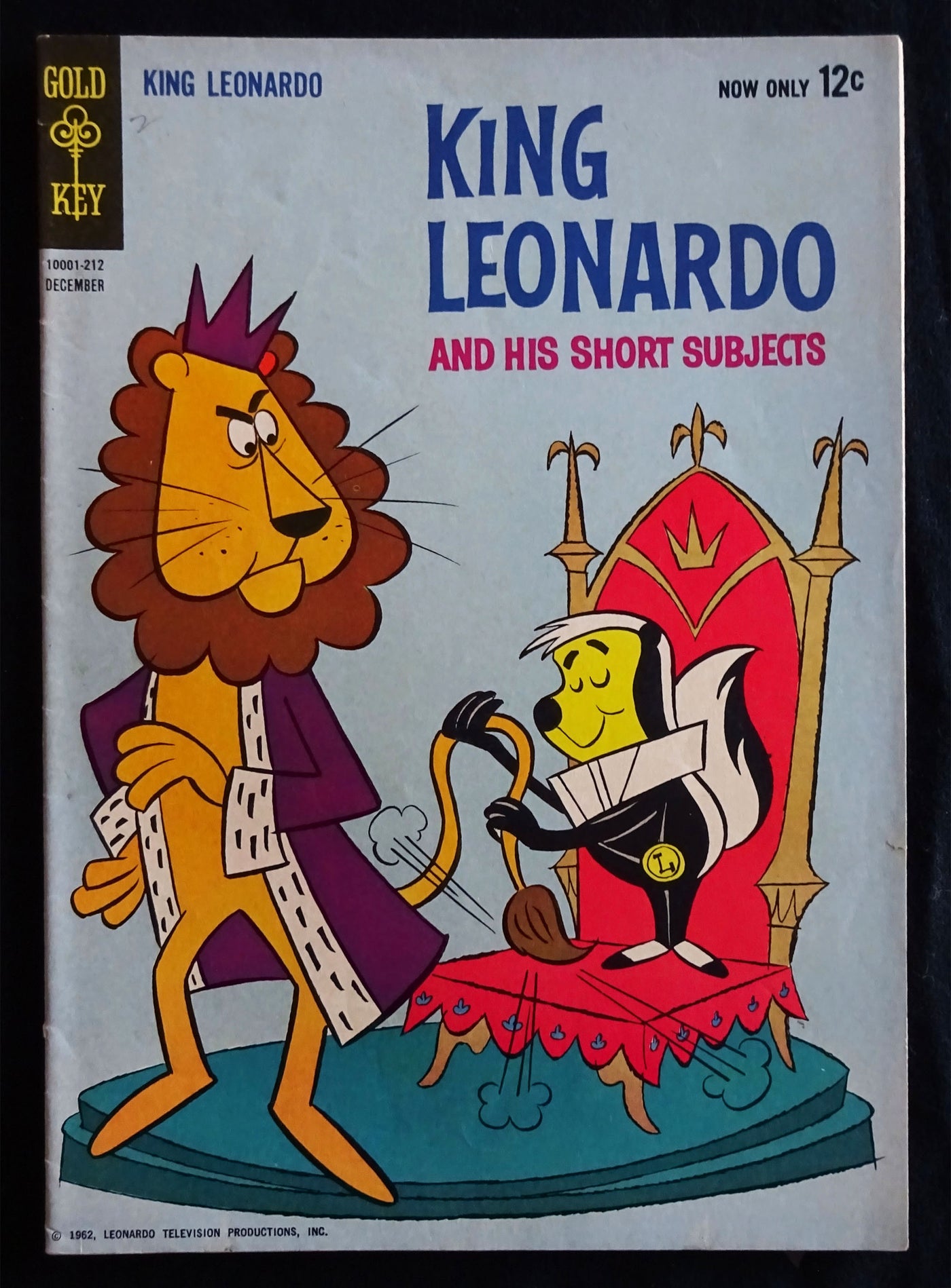 King Leonardo And His Short Subjects #2 Gold Key Dec 1962
