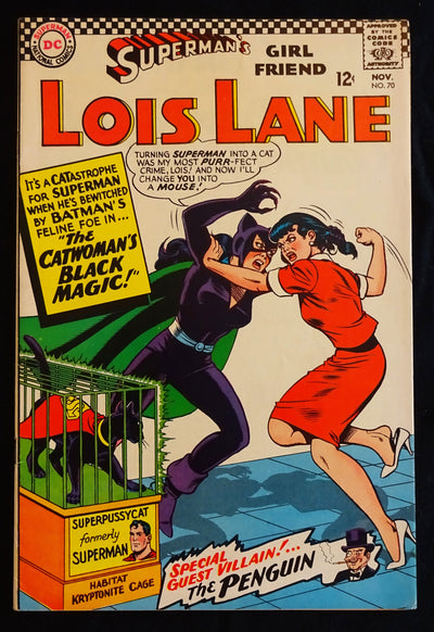 Superman's Girlfriend Lois Lane #70 DC Comics November 1966