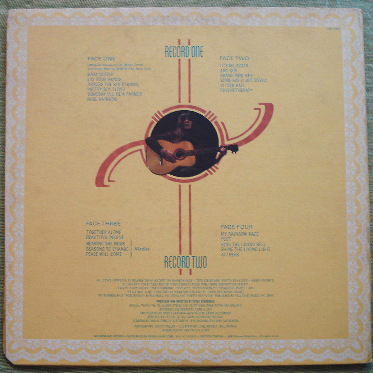 Melanie - Live at Carnegie Hall, Vinyl LP 33RPM, NRS49001