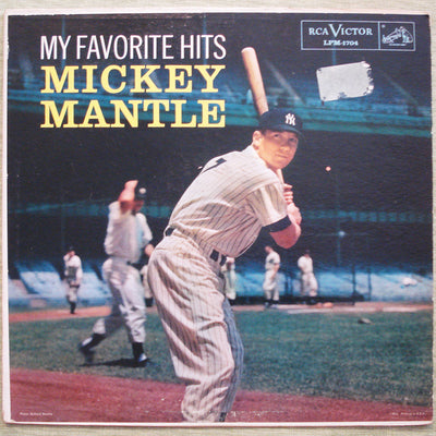 Mickey Mantle - My Favorite Hits (1958) Vinyl LP 33rpm LPM-1704