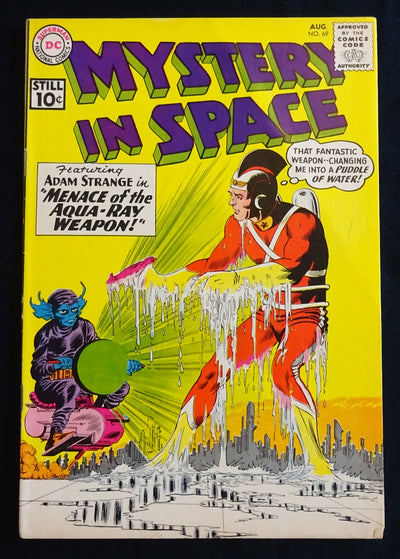 Mystery In Space #69 DC Comics August 1962