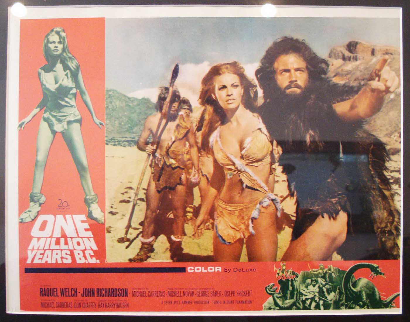 One Million Years B.C. (1966) Original Lobby Card (Fine to Very Fine) Don Chaffey, Raquel Welch