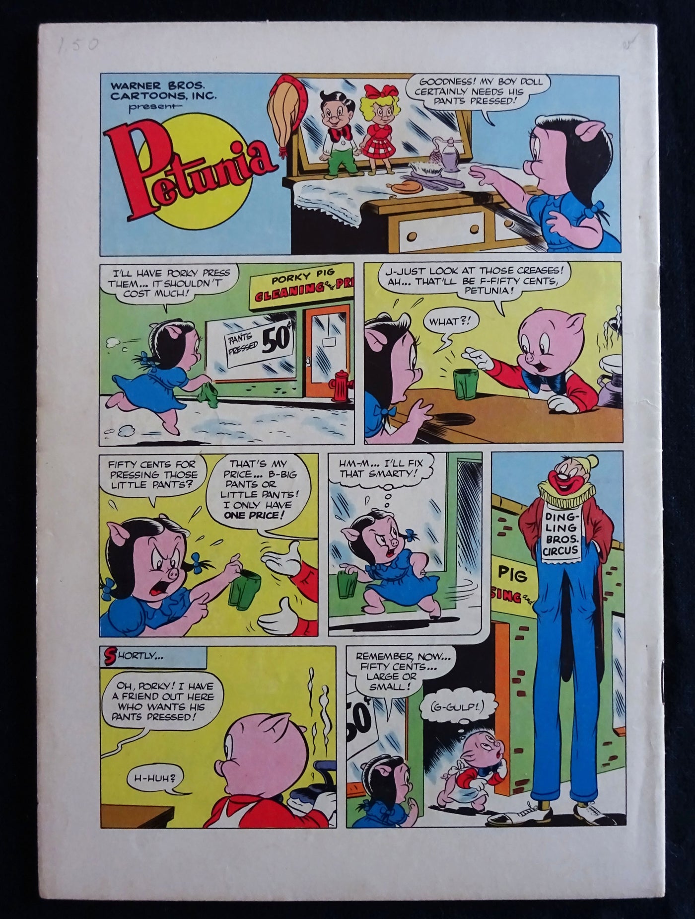 Petunia #463 Dell Comics 1953