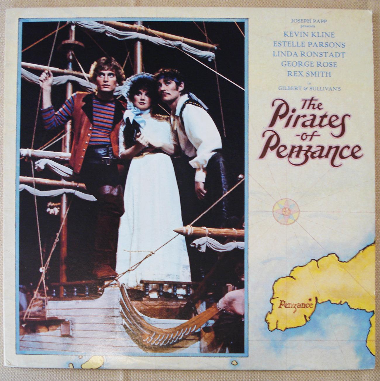The Pirates of Penzance - Broadway Cast Album (1981) Vinyl LP 33rpm VE-601