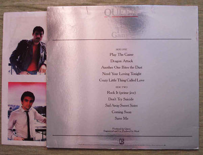 Queen - The Game (1980) Vinyl LP 33rpm 5E-513