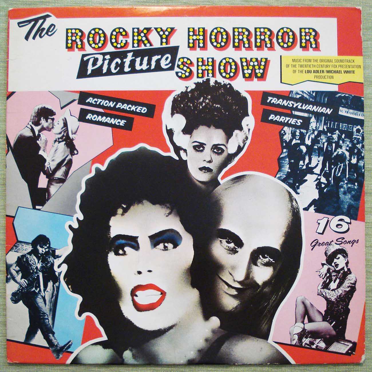 The Rocky Horror Picture Show Original Movie Soundtrack (1975) Vinyl LP 33rpm OSV-21653