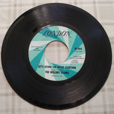 Rolling Stones - Ruby Tuesday-Let's Spend The Night Together (1967) Vinyl Single 45rpm XDR 39596