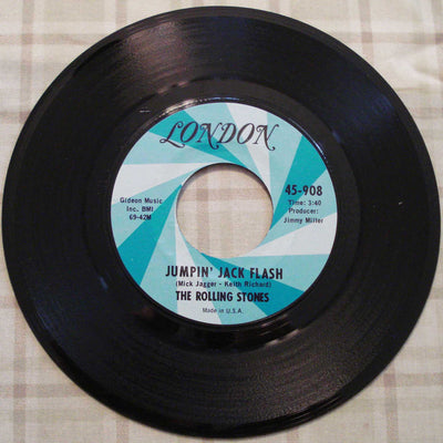 Rolling Stones - Jumpin' Jack Flash-Child Of The Moon (1968) Vinyl Single 45rpm 45-908